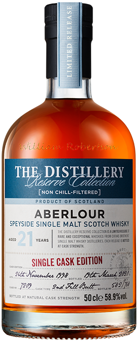 Engraved Aberlour 14 Year Old Double Cask Matured Single Malt Scotch Whisky  Scotland 70cL
